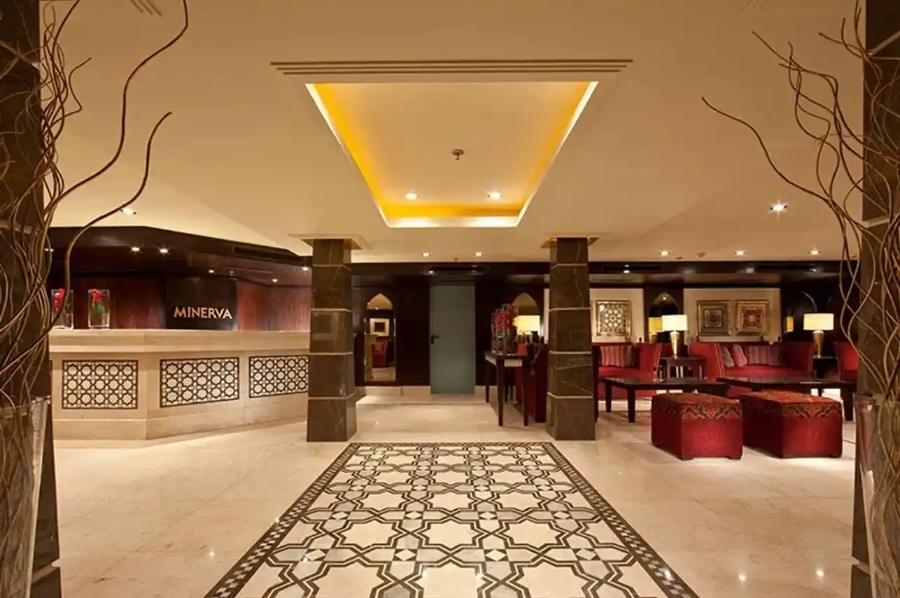 Lobby of the Steigenberger Minerva Nile Cruise Nile cruise